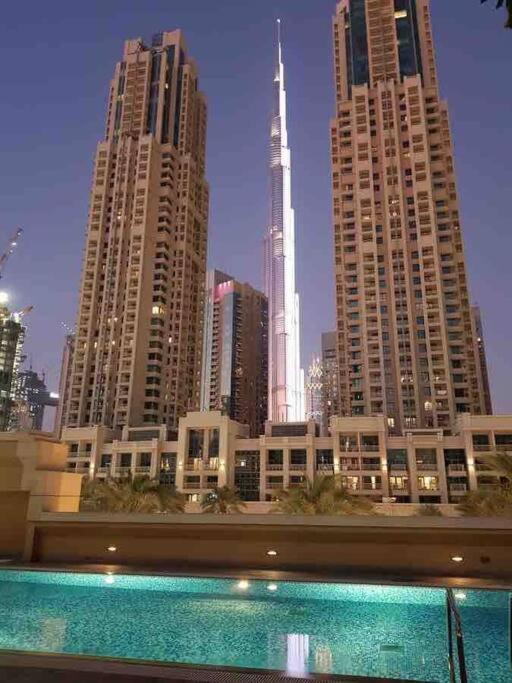 Lux 1Br 2 Min To Burj Khalifa Apartment Dubai Exterior photo